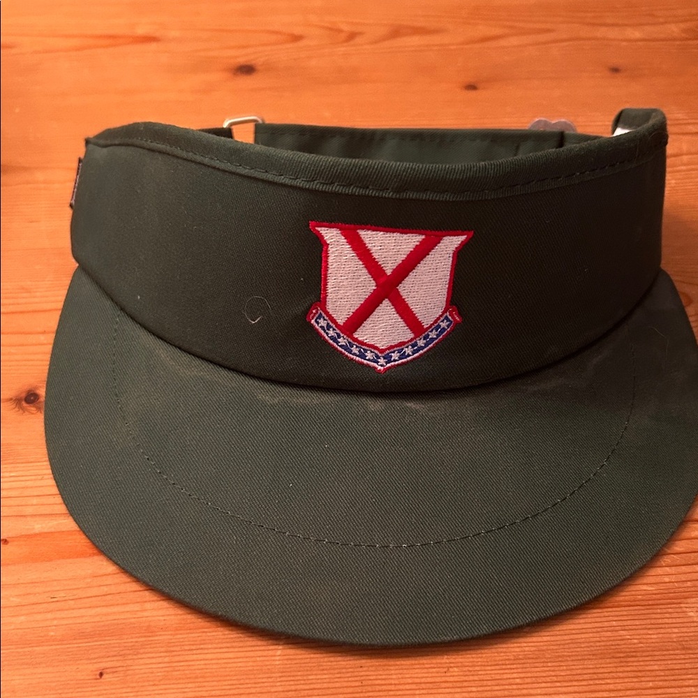 Olive Green “Old Row” Tour Visor with Embroidered Shield